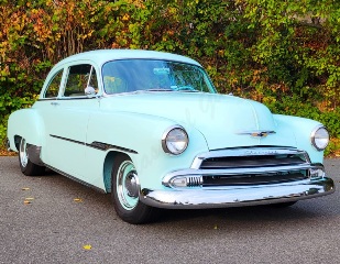 Right front 1951 Chevrolet Custom