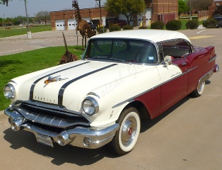 Left front 1956 Pontiac Star Chief Catalina